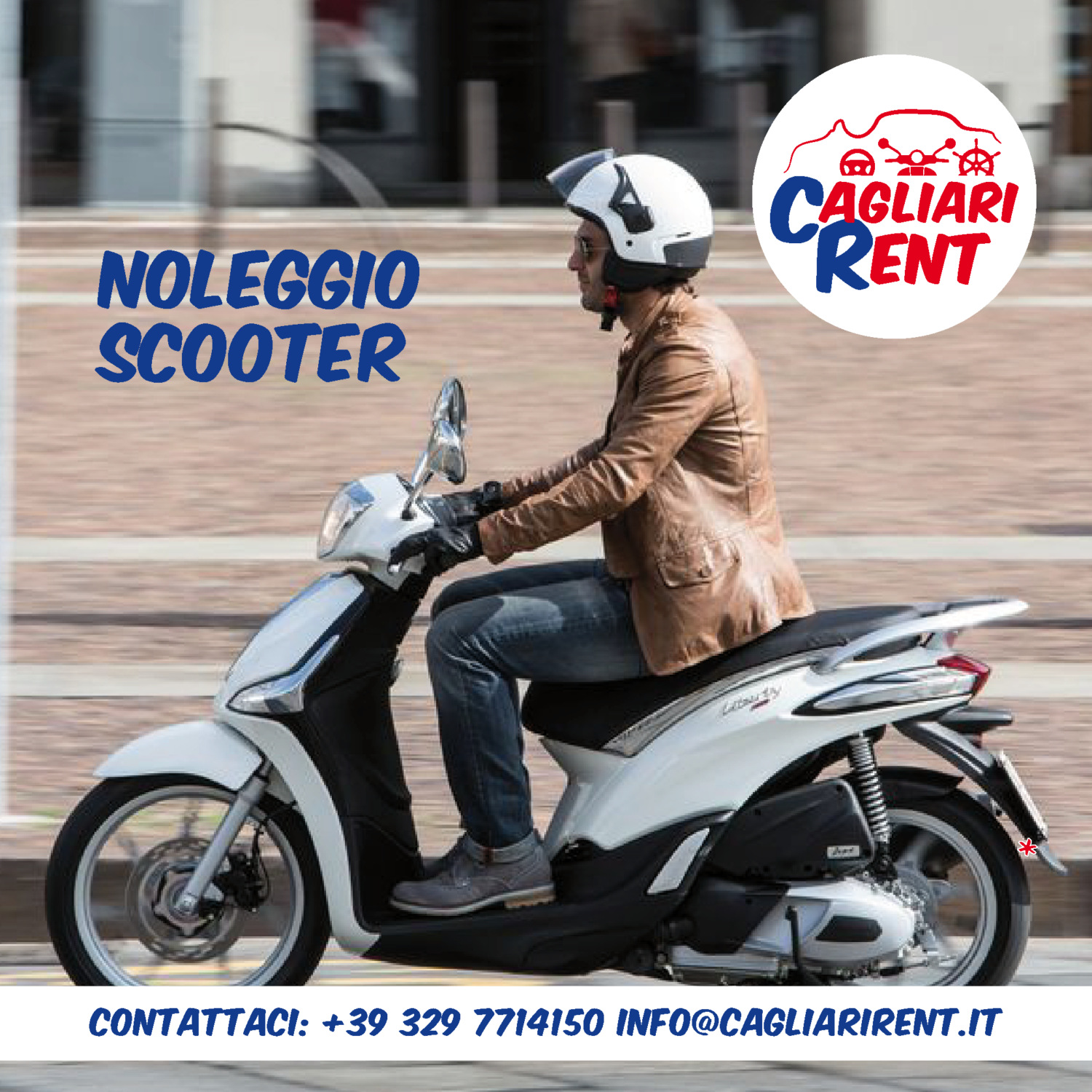 Noleggio Auto e Scooter Cagliari Rent Aeroporto Porto Stazione